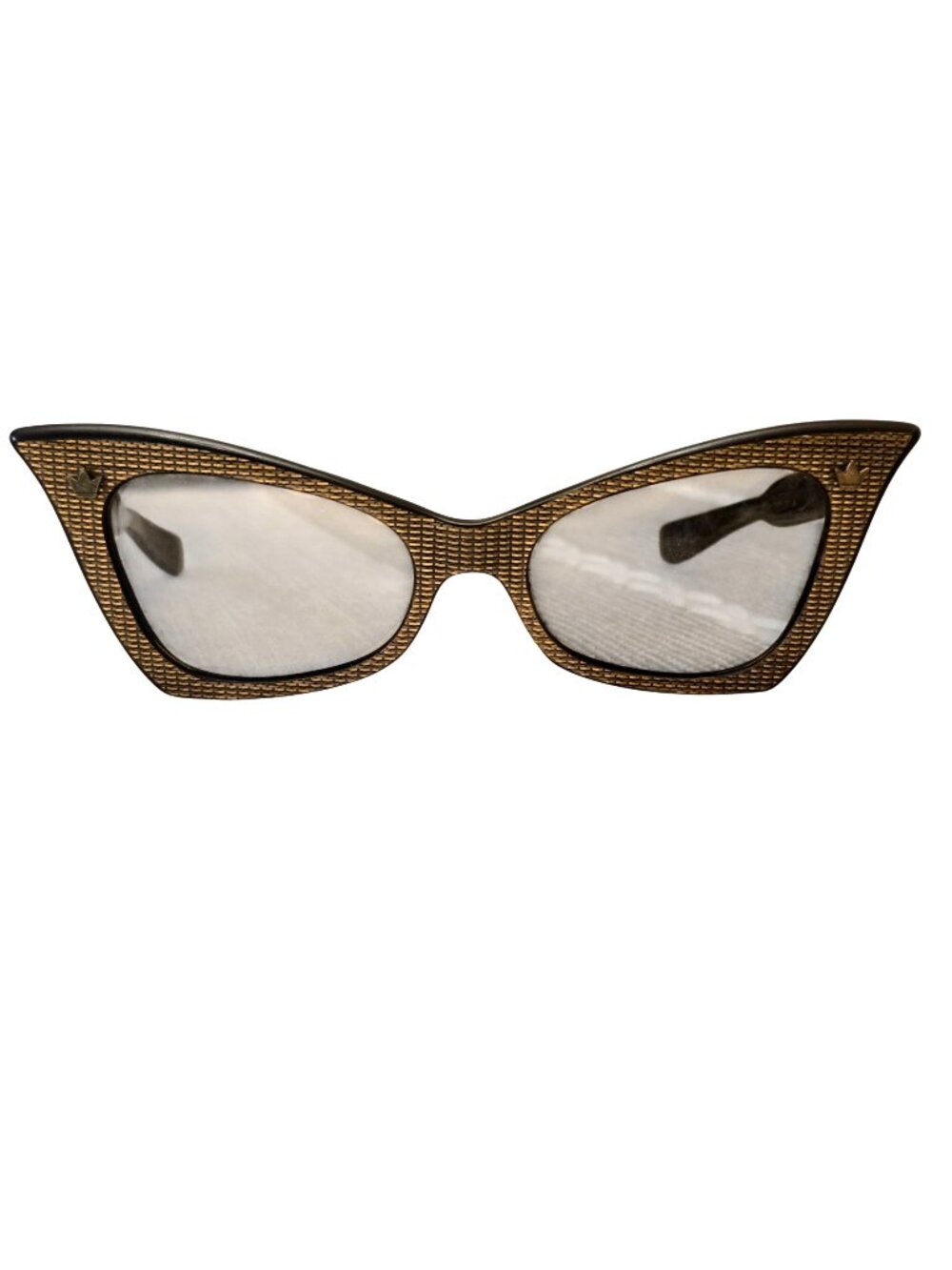 Vintage Cool Ray Polaroid Cat Eye Sunglasses Gold Frame Styled By Cari Michelle